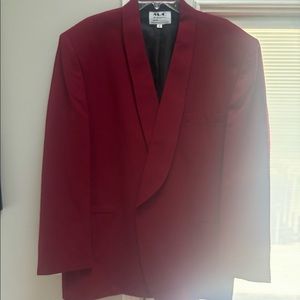 Men's Red Blazer by